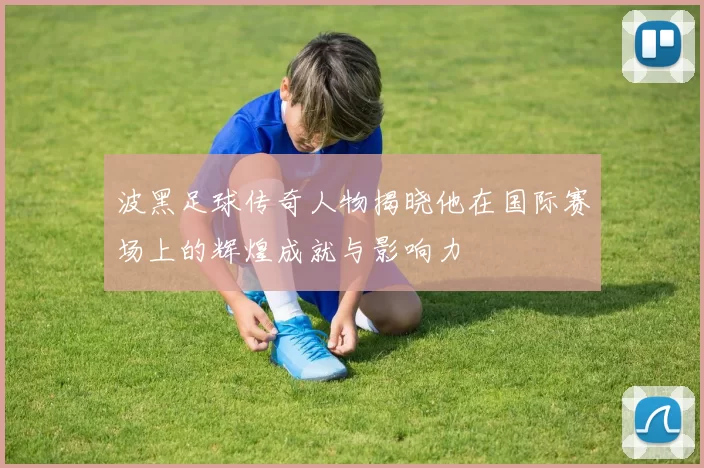波黑足球传奇人物揭晓他在国际赛场上的辉煌成就与影响力