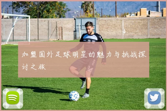 加盟国外足球明星的魅力与挑战探讨之旅