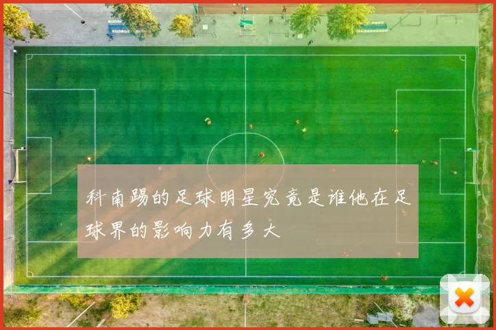 科南踢的足球明星究竟是谁他在足球界的影响力有多大