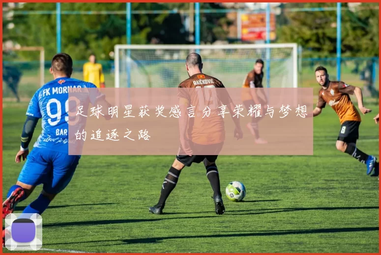 足球明星获奖感言分享荣耀与梦想的追逐之路